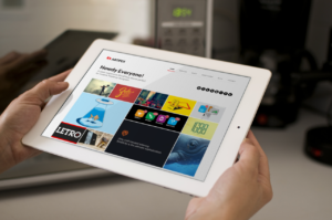 Tablet view